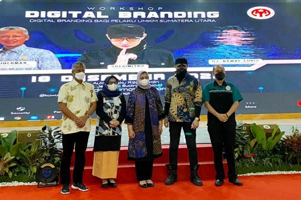 Workshop Digital Branding Nawal Berharap UKM Sumut Dapat Menggunakan Platform Digital